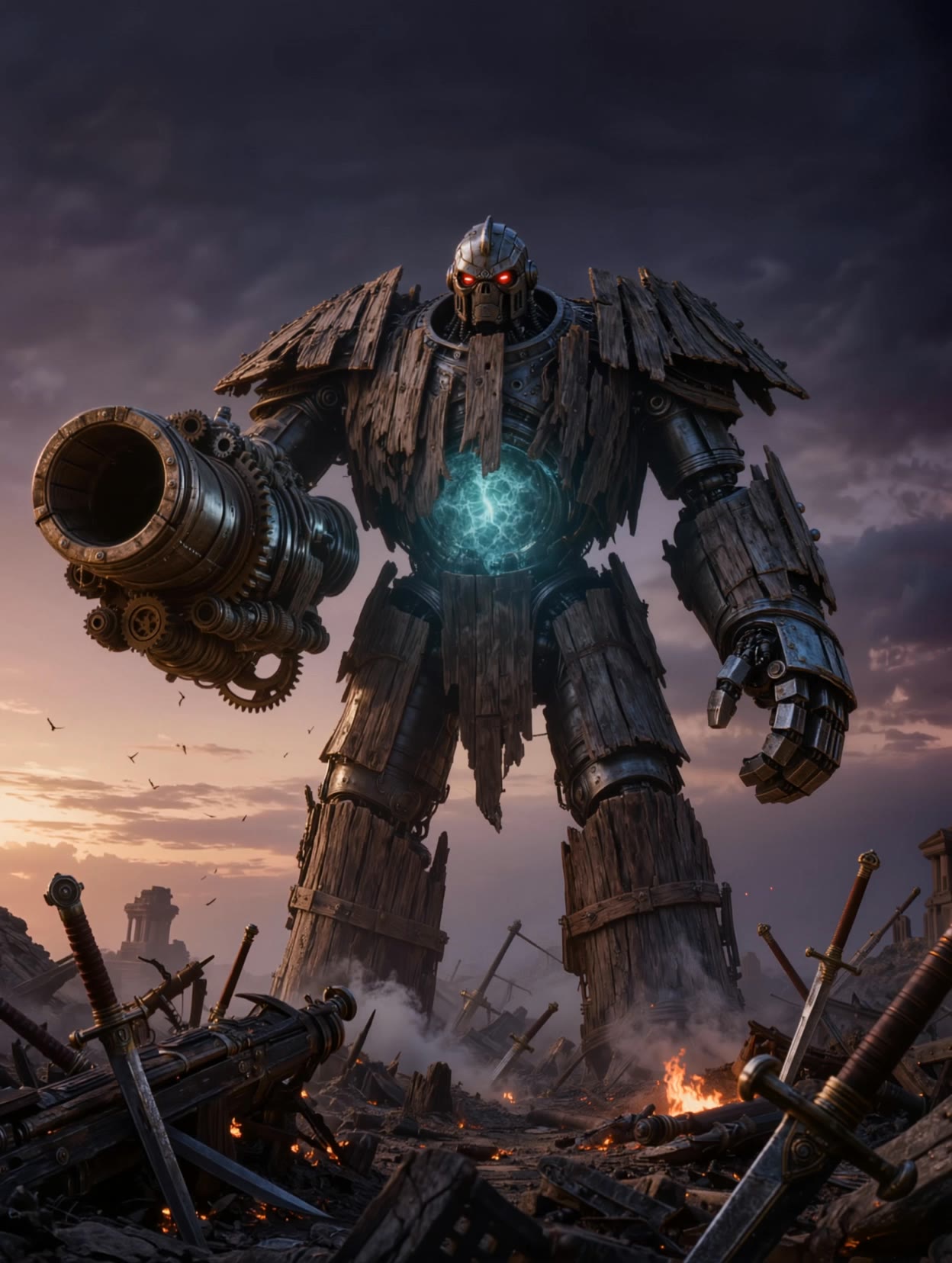 Metal Golem - ai metal AI video