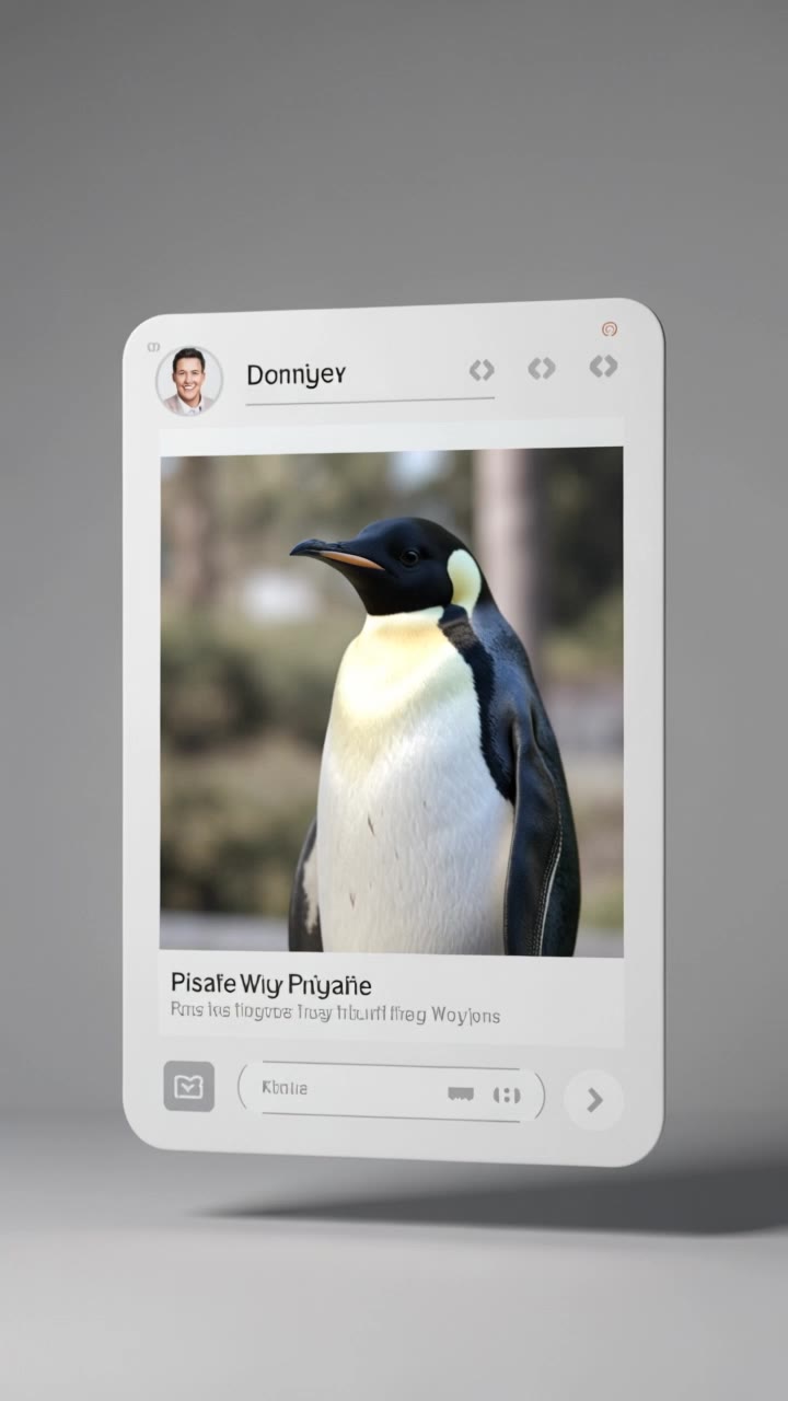 A cinematic social media - social media post dimensions AI video