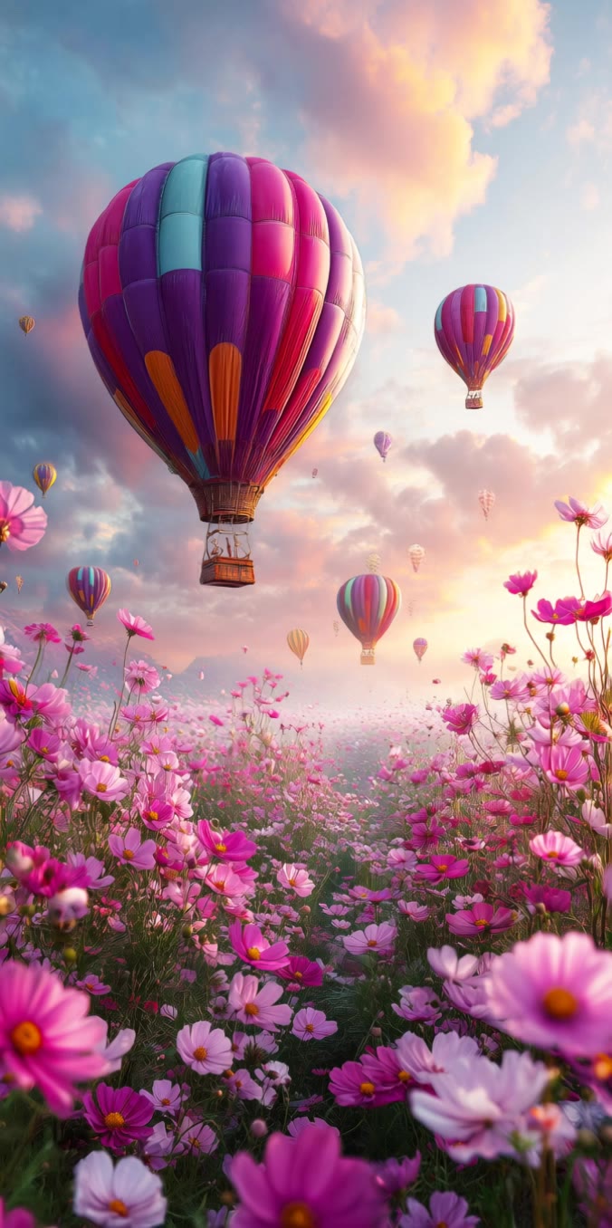 Balloons. ✨💝 - iridescent balloons AI video