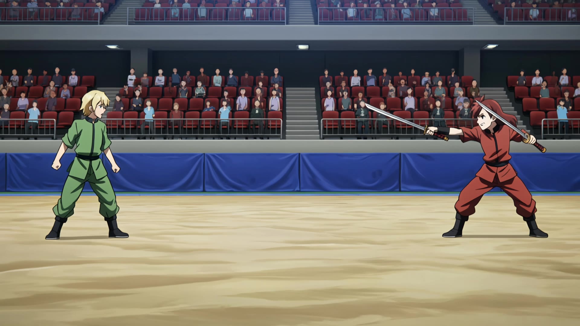 Kling AI work 315826052667894 - blonde anime boy AI video