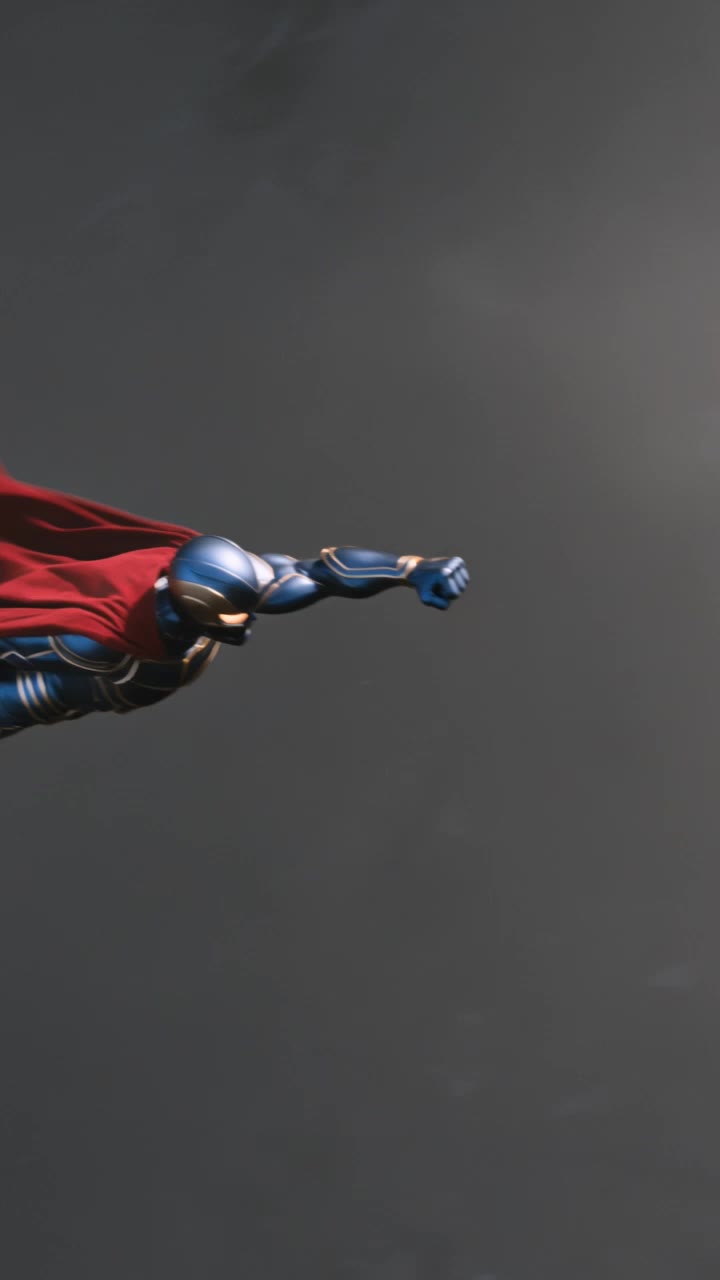 Superhero Flying - random superhero generator AI video