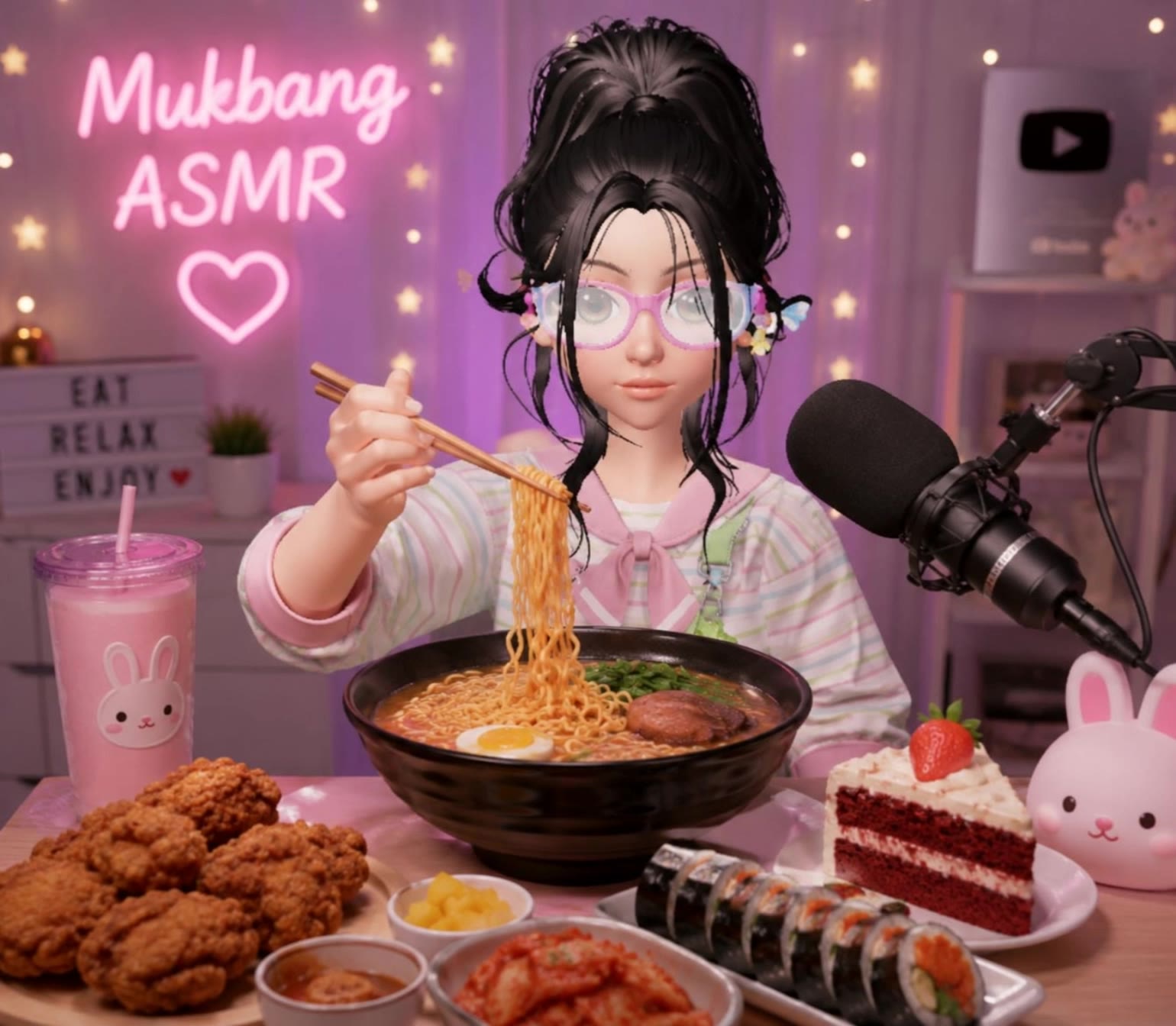 BiteZ ASMR - asmr girlfriend kissing AI video