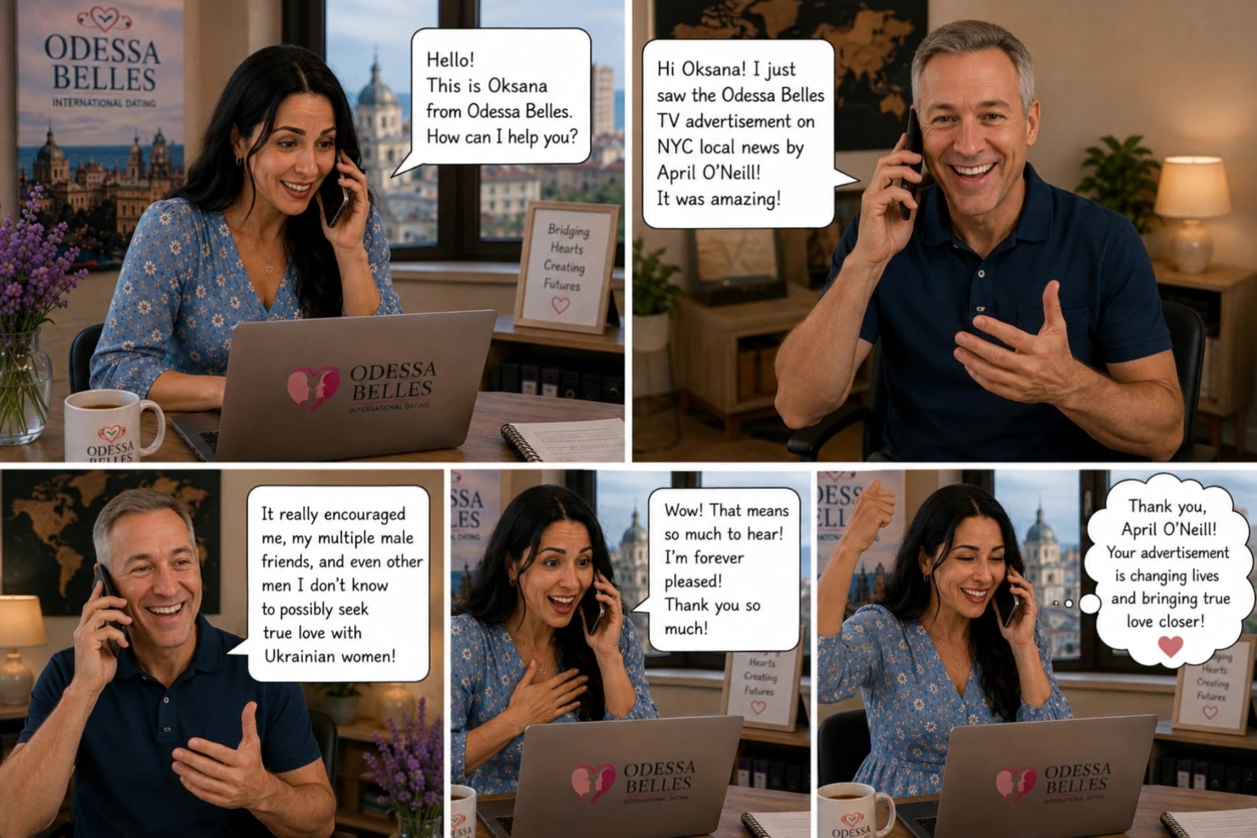 Oksana's Beginning Phone Call - club phone wallpaper AI video