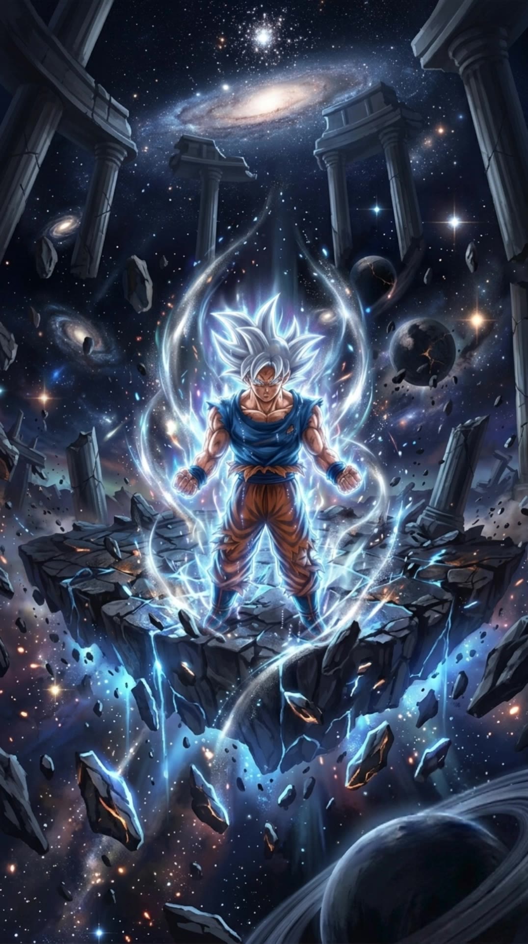 Ultra Instinct Son Goku - goku in a suit AI video