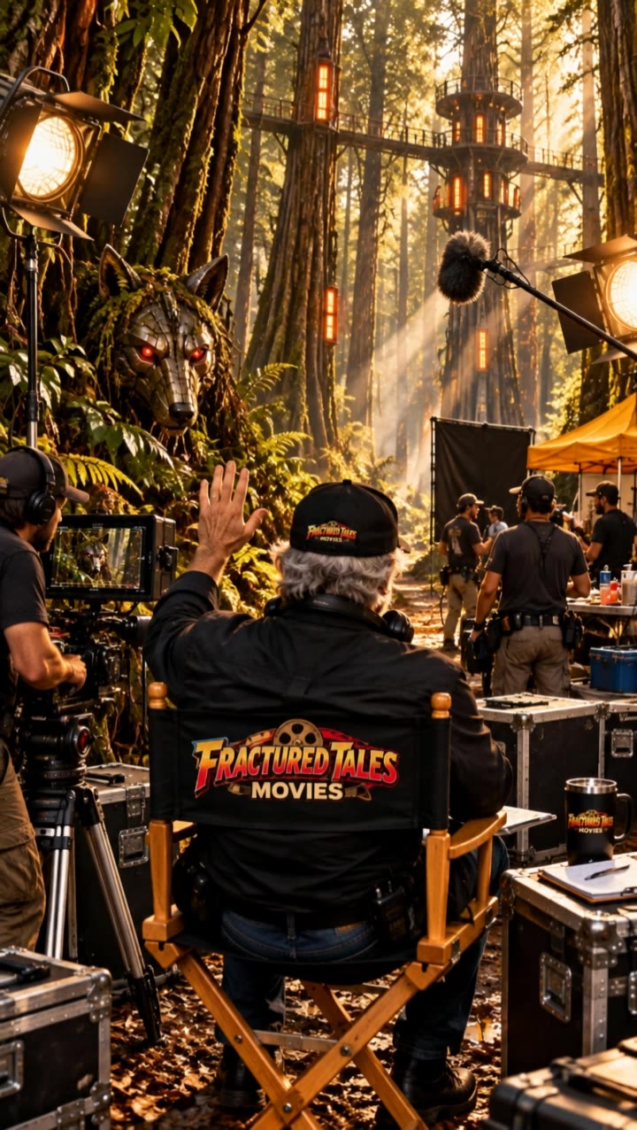 Behind the scenes shot - ml in a shot AI video