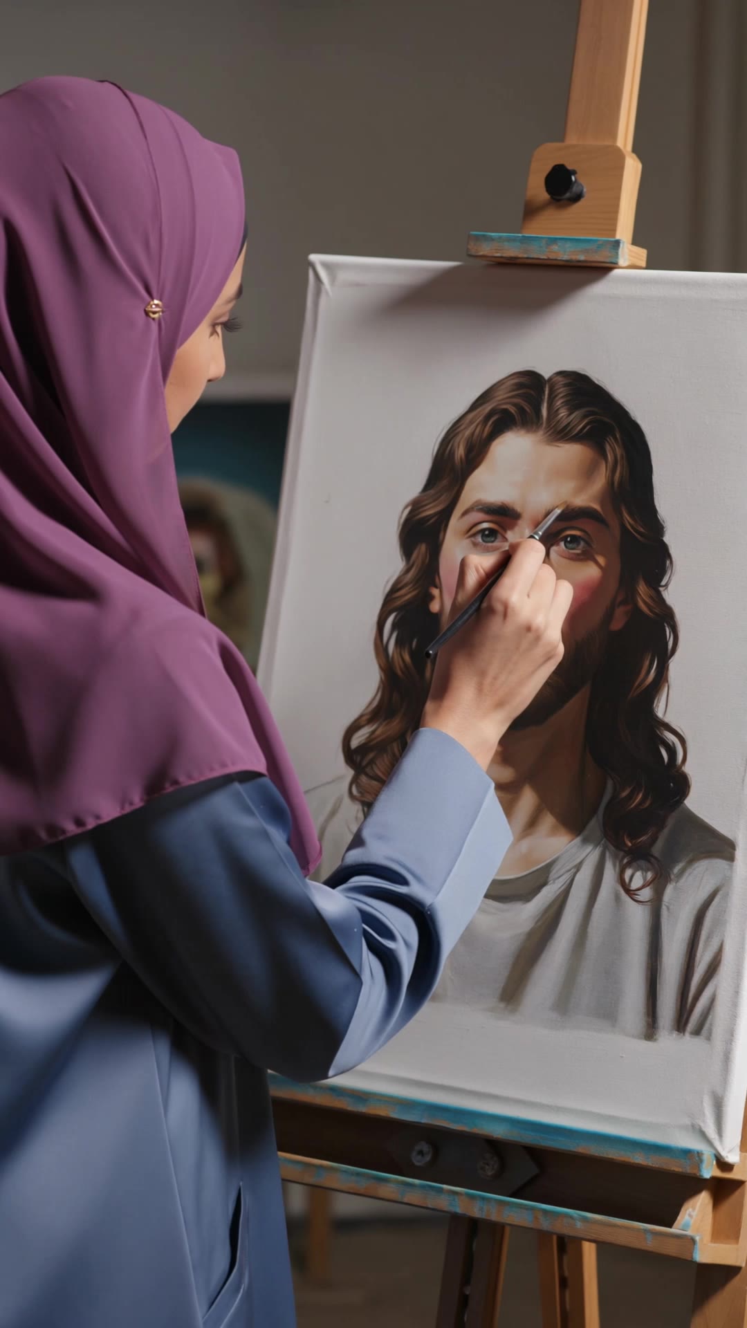 Kling AI work 309775456660502 - hijab ai video AI video
