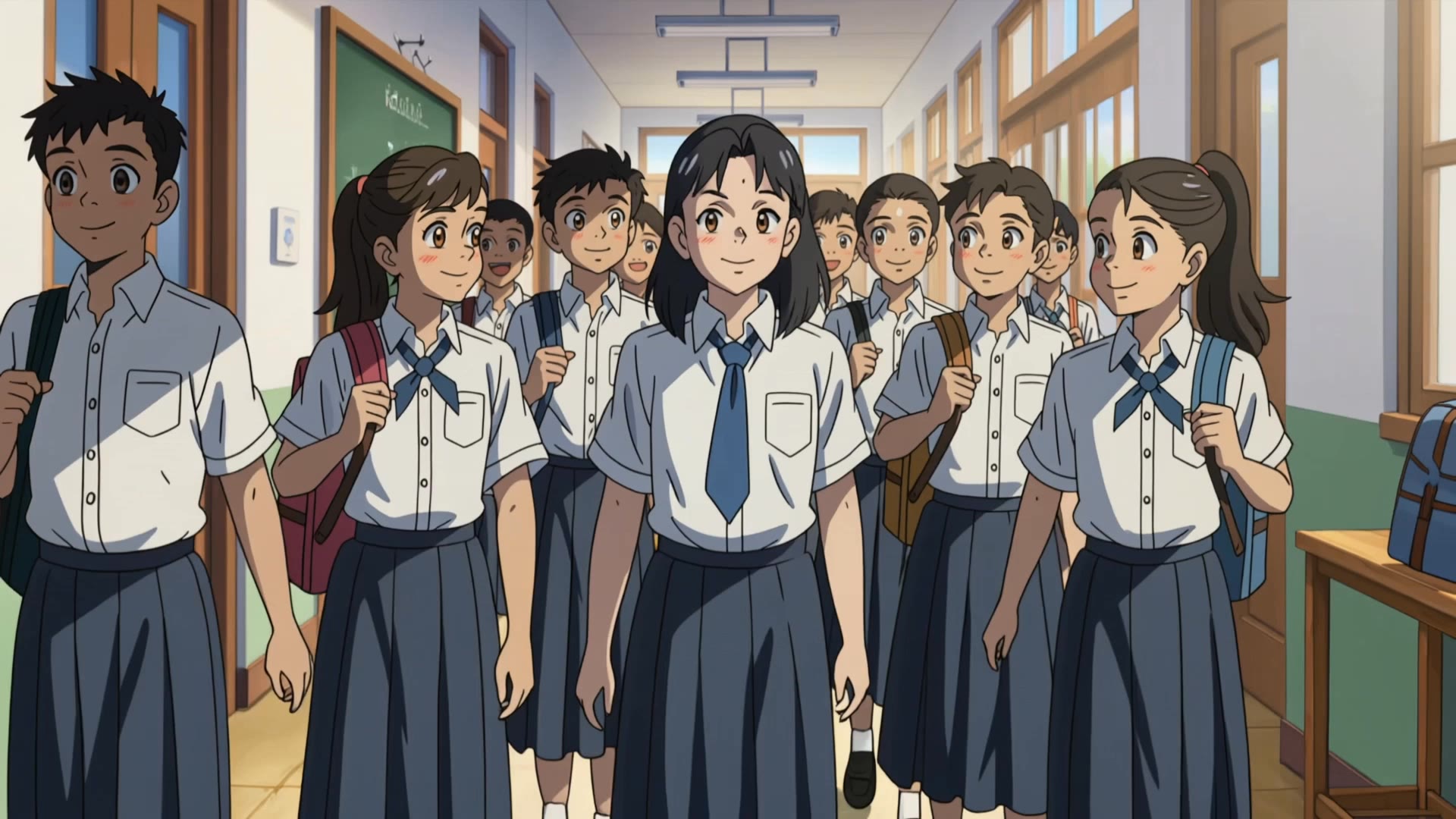 Kling AI work 319439679527527 - anime indian characters AI video