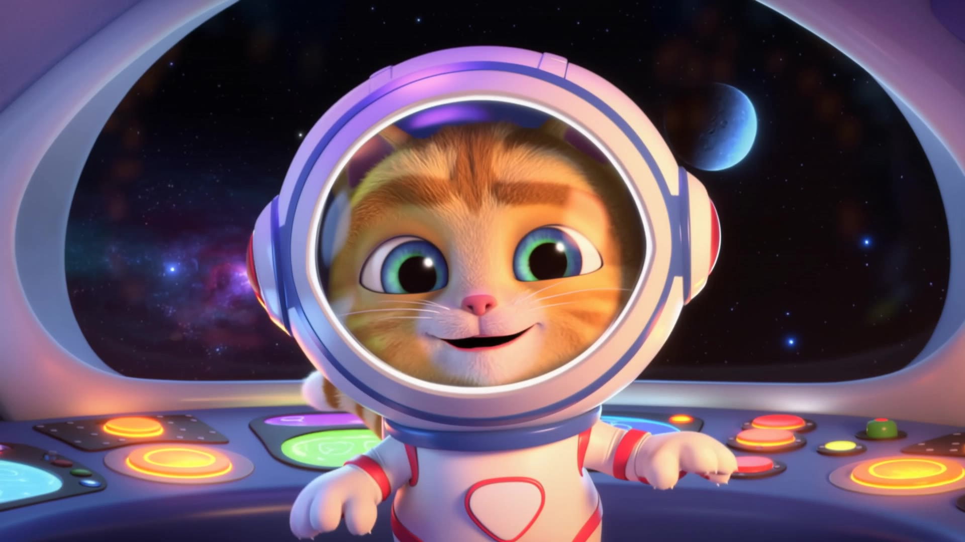 Kling AI work 299406274614600 - animated astronaut AI video