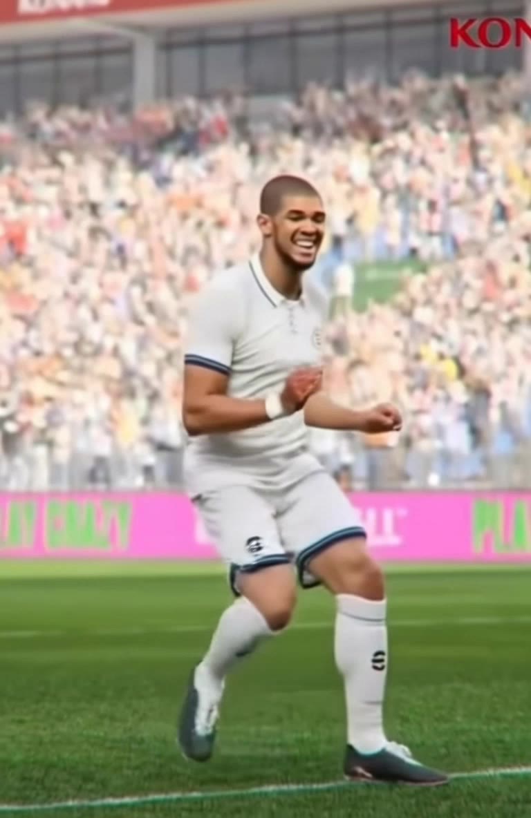 The stadium celebrat - remove text from video AI video