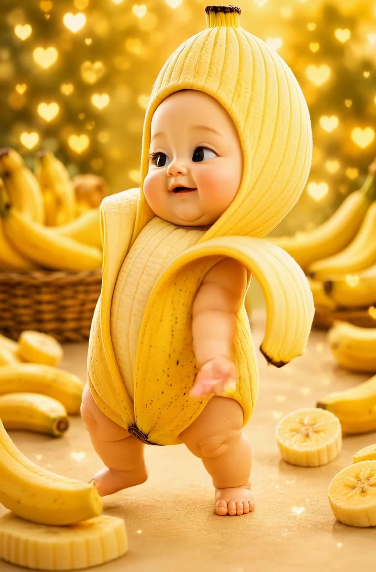 Kling AI work 313379932667889 - banana flips AI video
