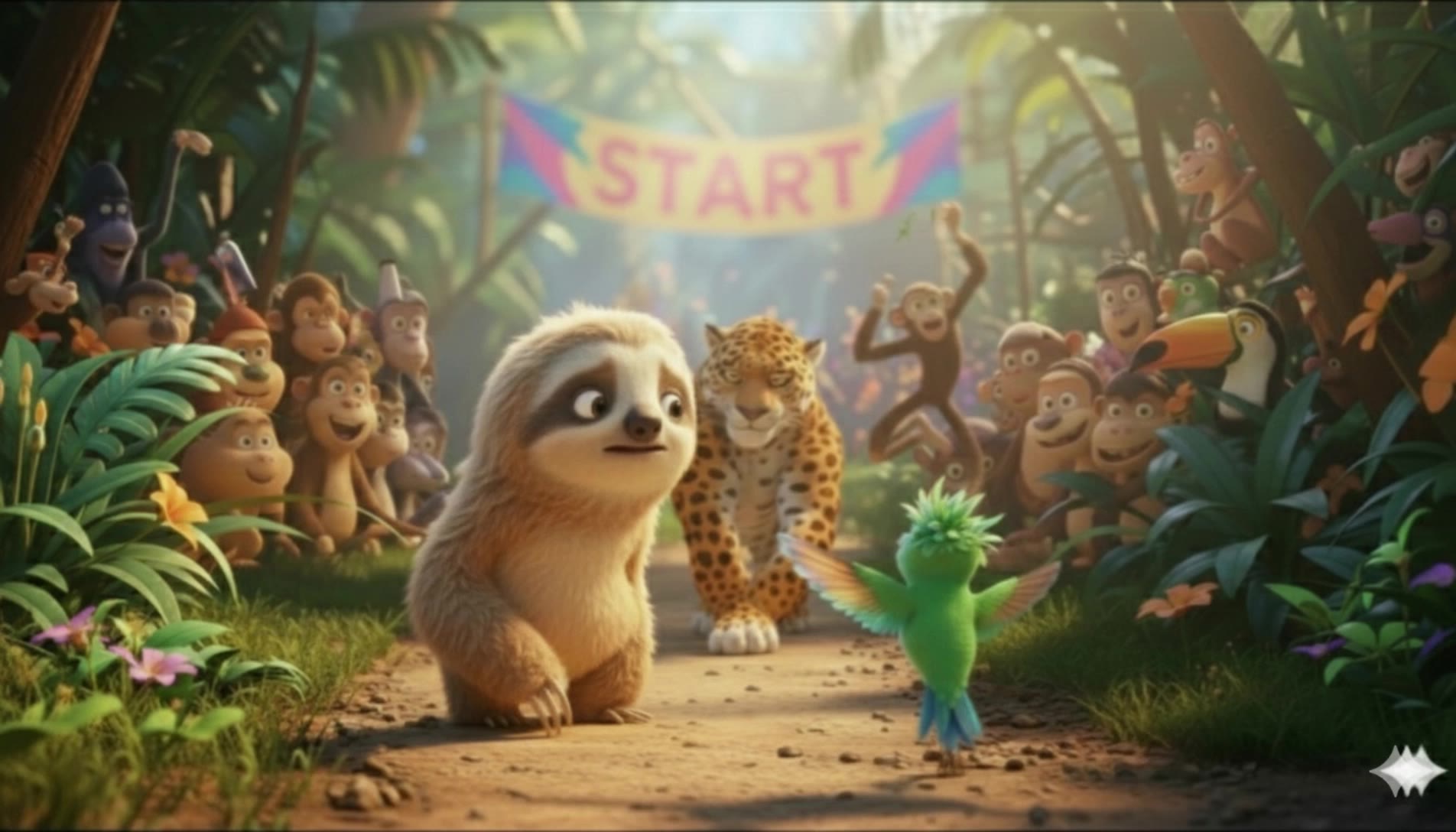 Kling AI work 298126036501496 - ai sloth AI video