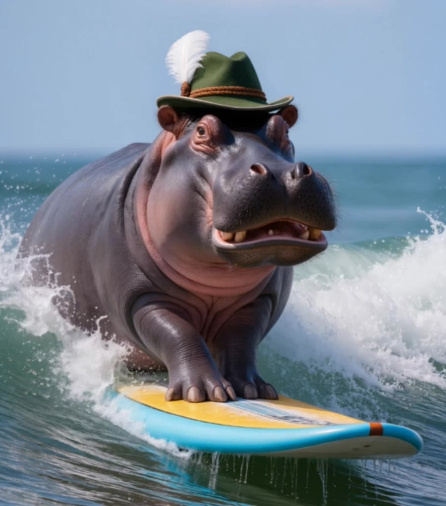 A sportive animal - ai animal AI video