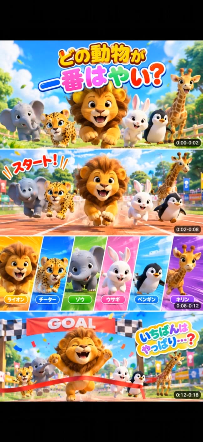 animal video - ai animal AI video