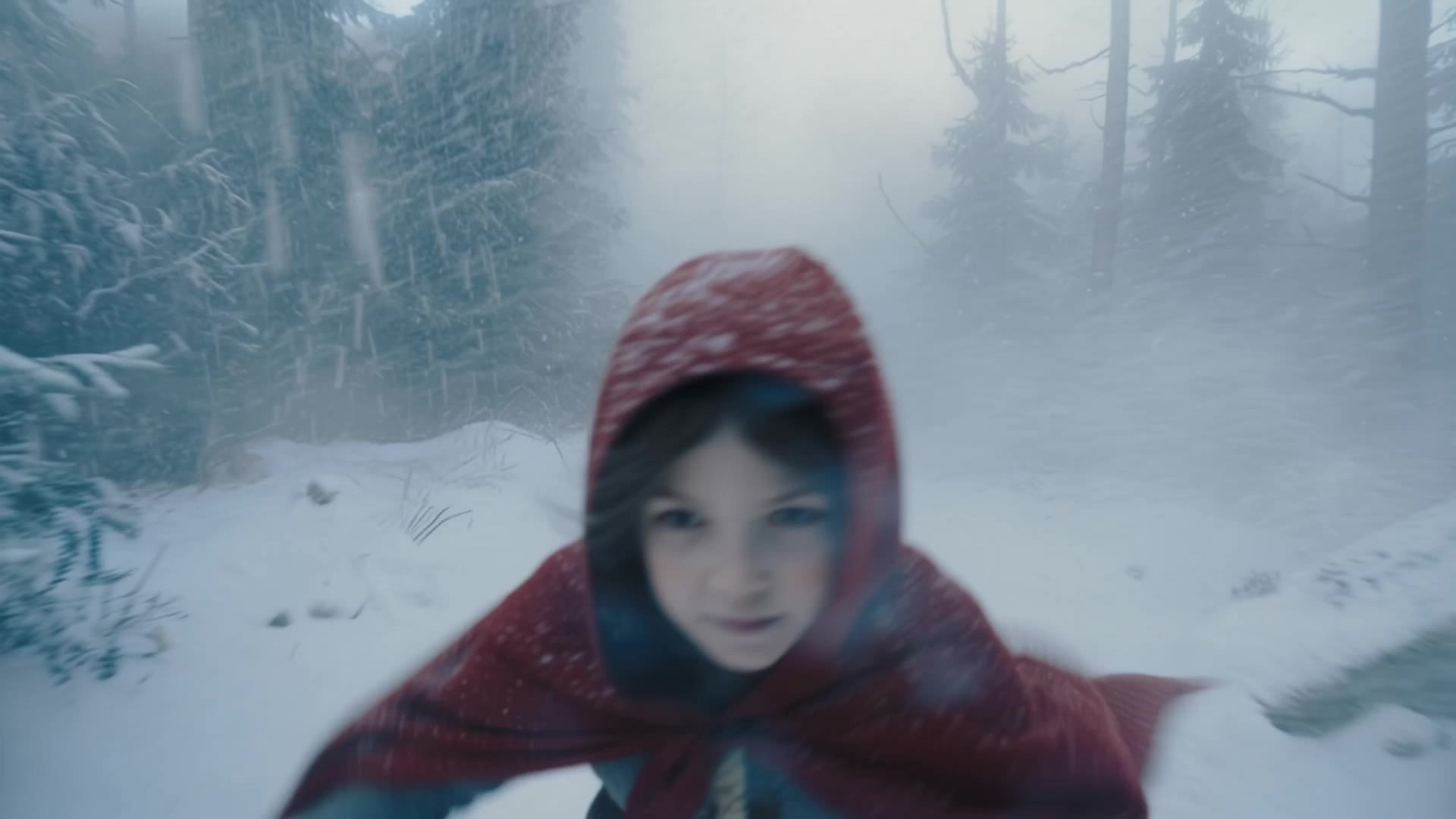 Little Red Riding Hood - red hair filter AI video