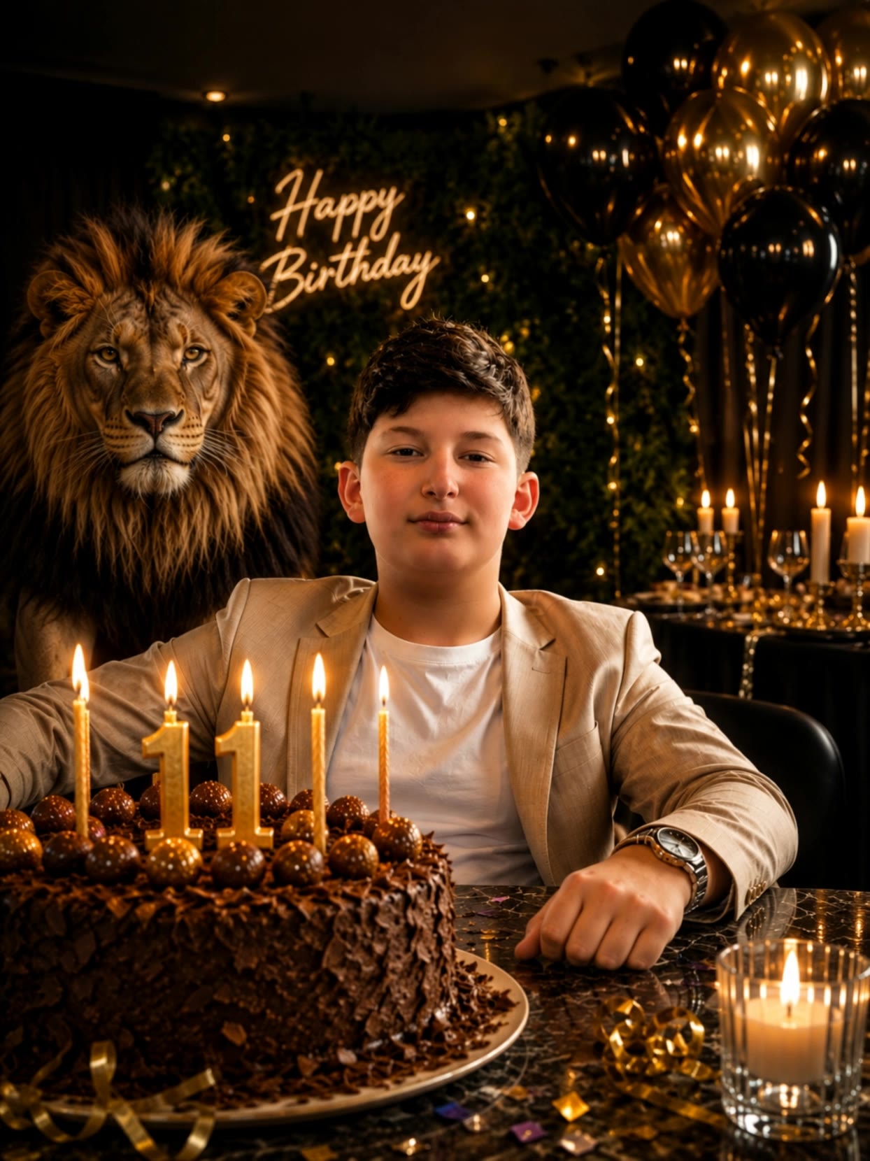 Kling AI work 317040692508900 - create a birthday video with ai free AI video