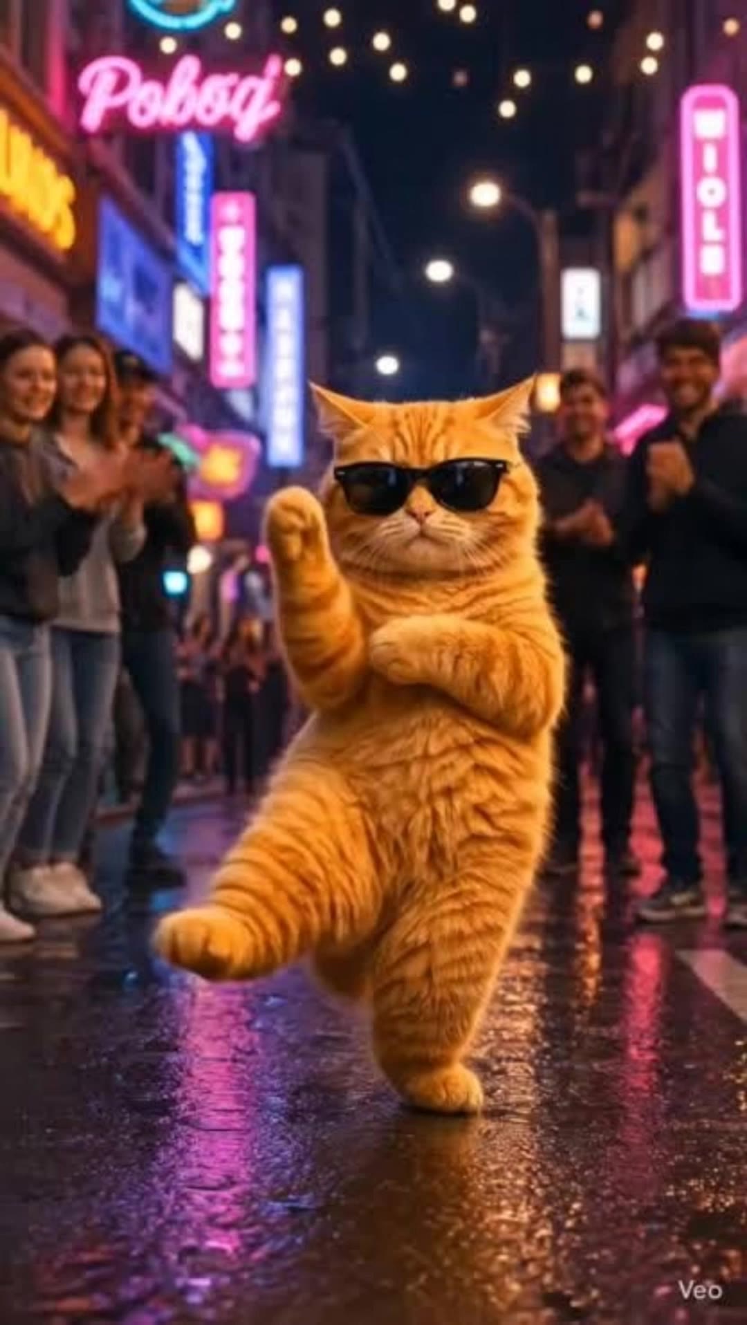 Kling AI work 312629199612396 - cute cat ai AI video