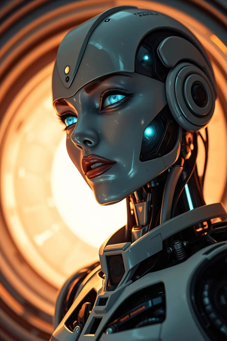 Cyborg - artificial intelligence drawings AI video