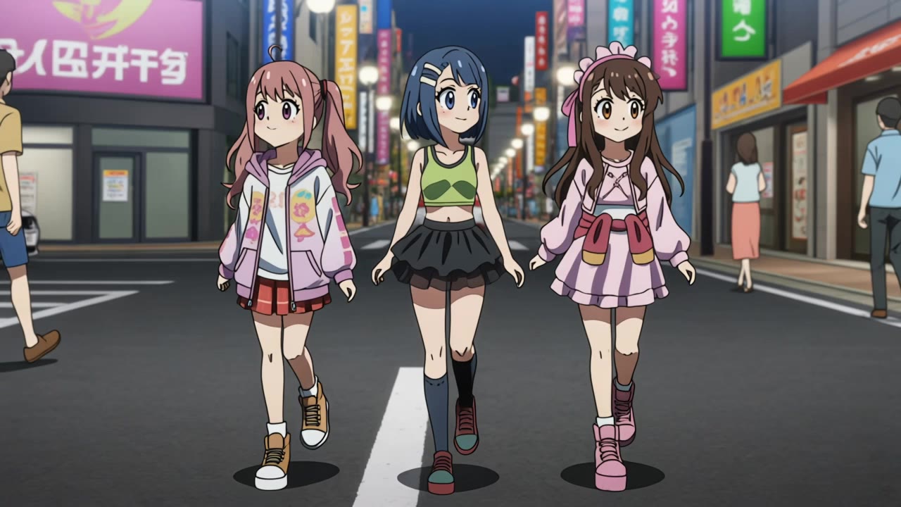 Kling AI work 311171643616117 - steps to draw anime AI video