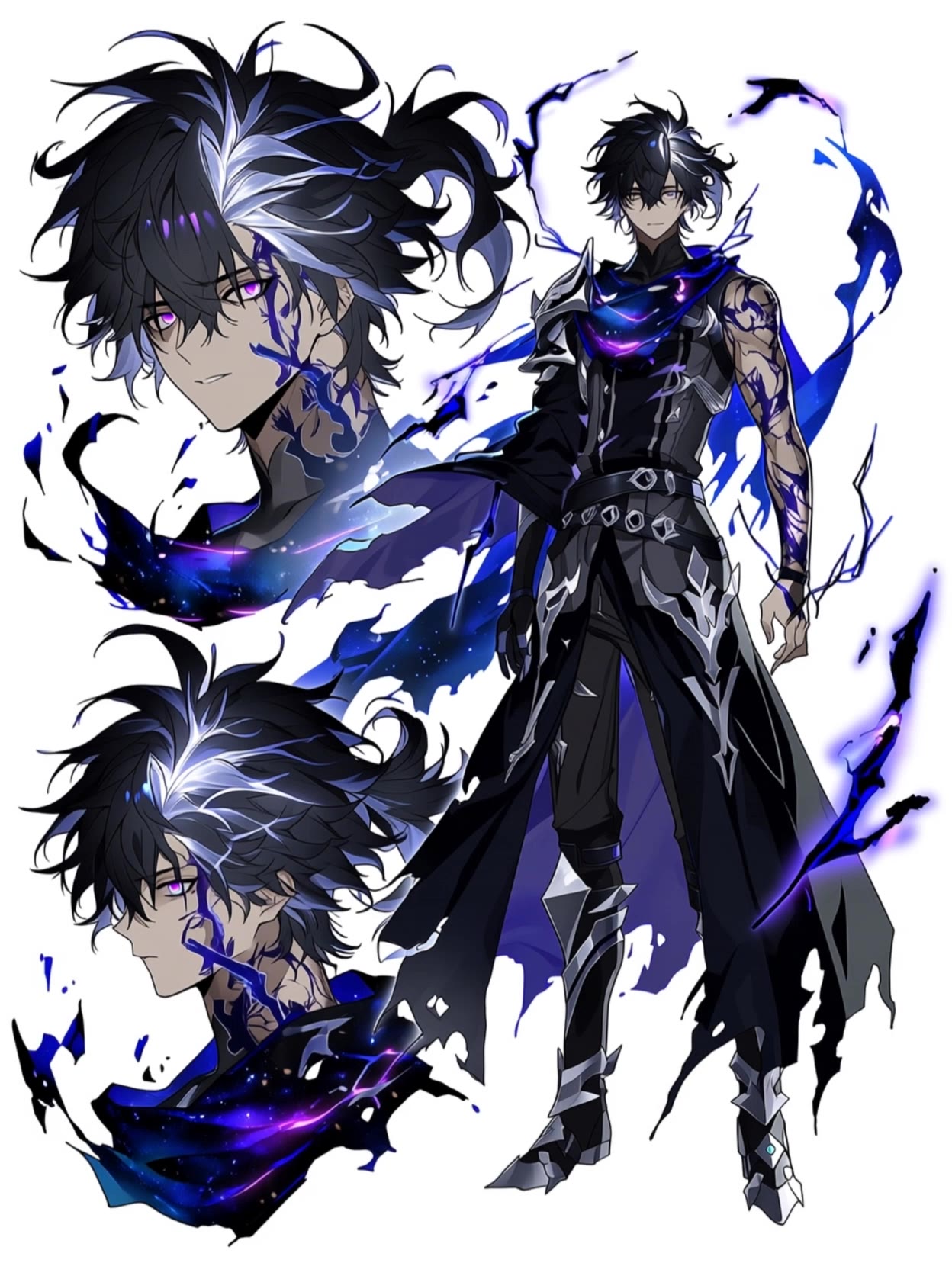 Kling AI work 313669972500406 - purple anime pfp AI video