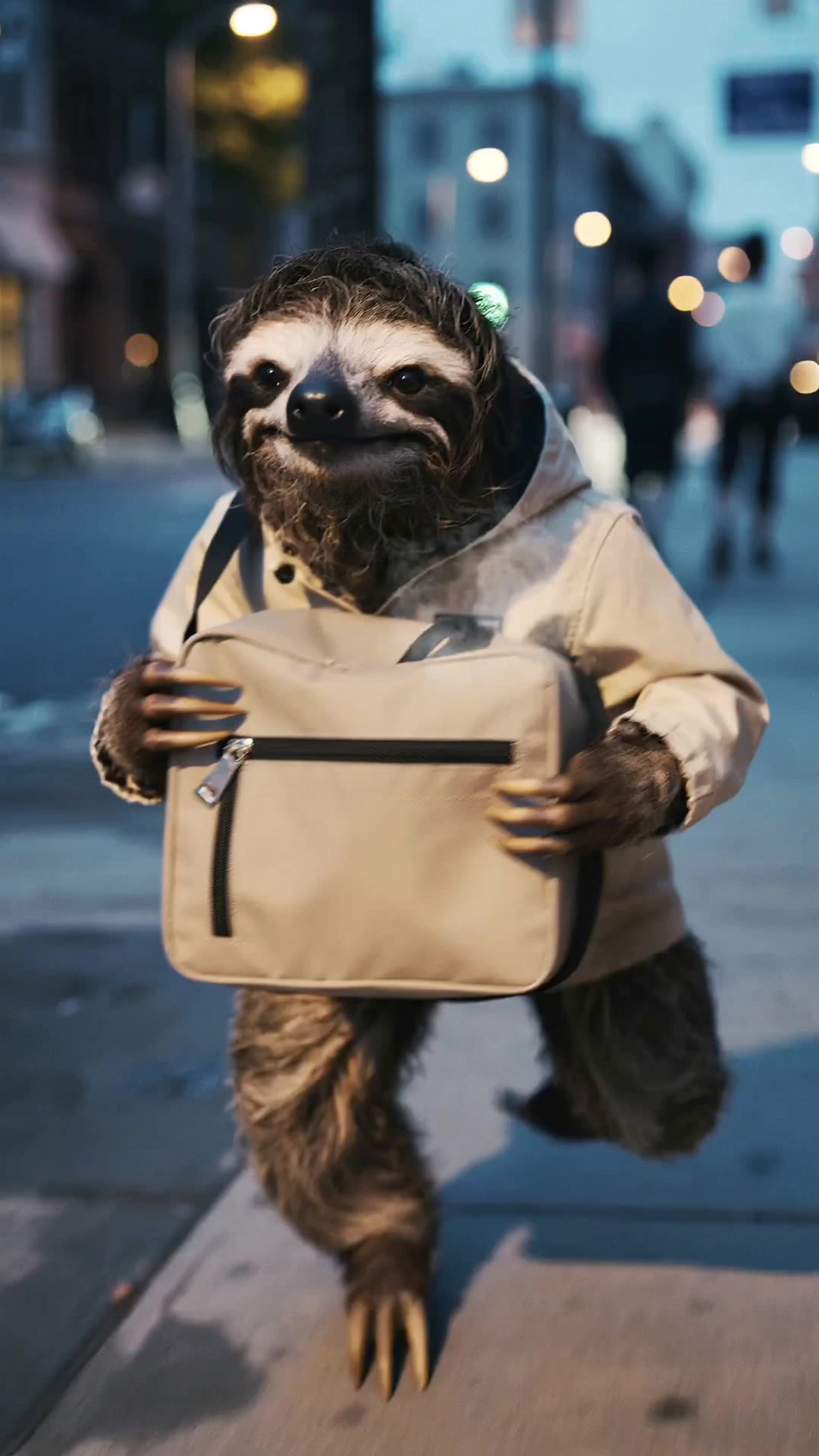 Kling AI work 299236112521398 - ai sloth AI video