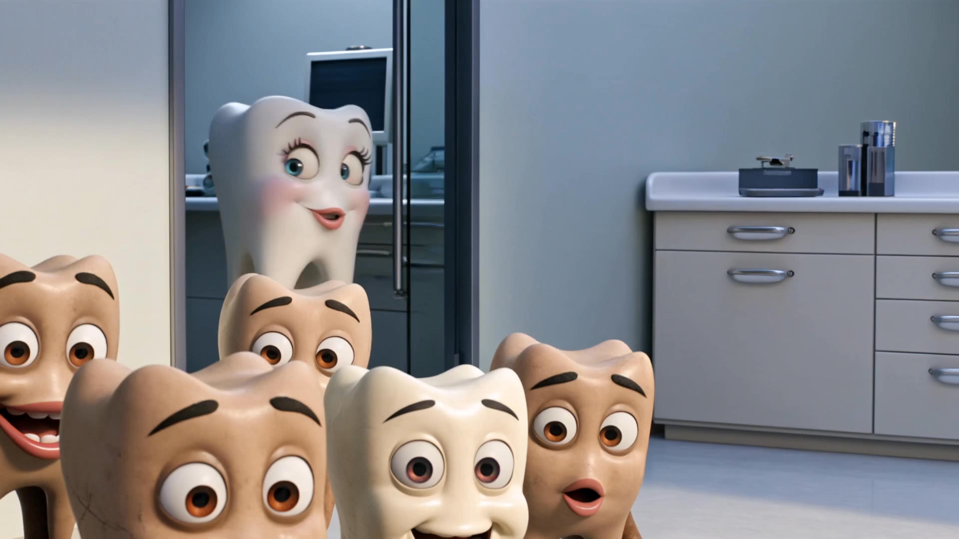 Dentistry  - animated female characters AI video