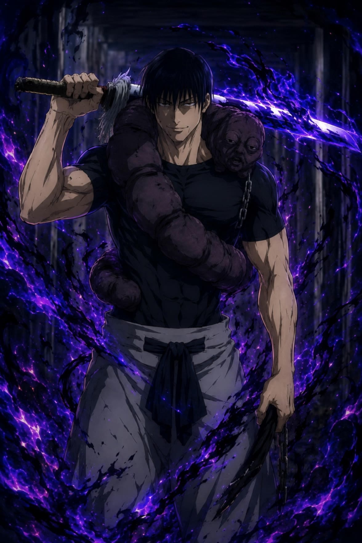 Kling AI work 319733566663891 - design an anime character AI video