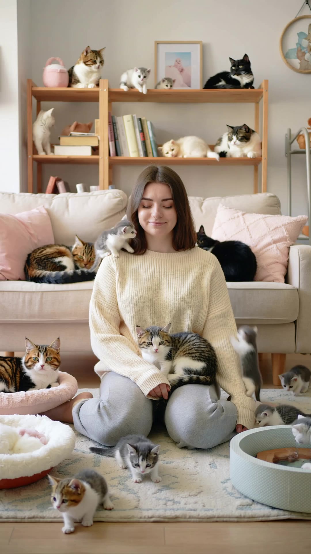 Kling AI work 295691766618853 - ai cats AI video