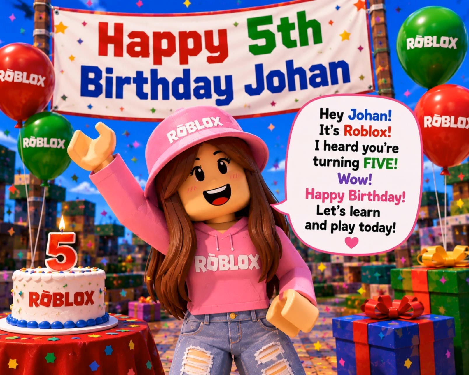 birthday greetings  - free animated happy birthday gif AI video
