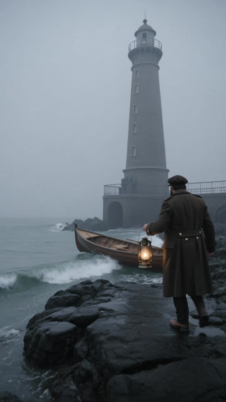 GEM Stories - american traditional lighthouse tattoo AI video