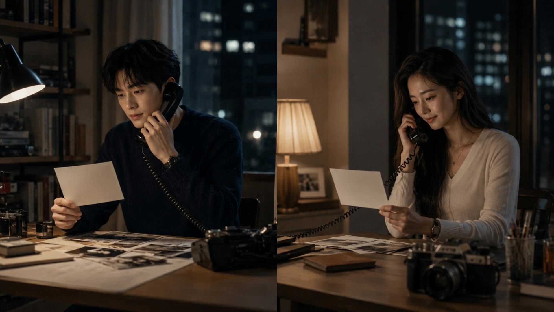 Our last phone call - phone transparent background AI video