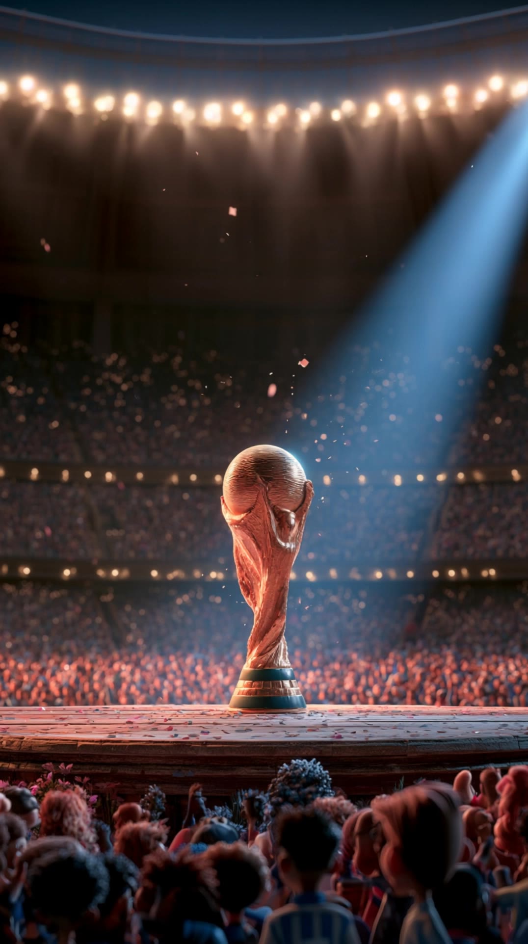 Kling AI work 312756035500586 - trophy celebration AI video