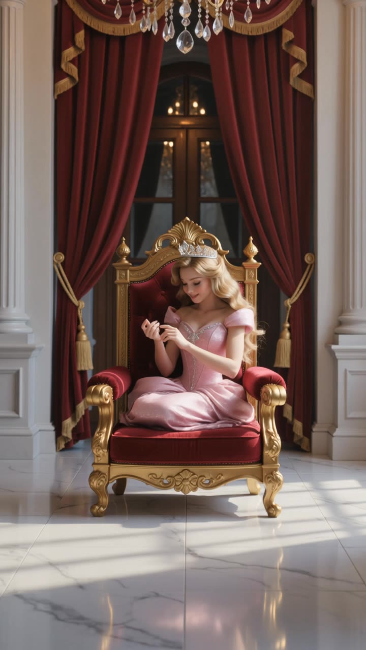Princess loves to grow - what will i look like when i grow up AI video