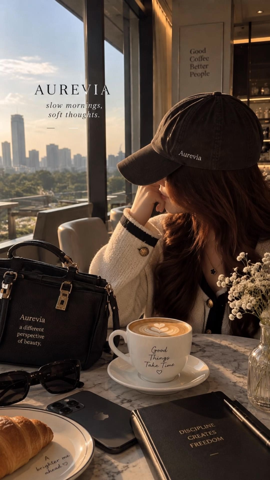 Aurevia’s Slow Morning ✦ - auburn chestnut hair AI video