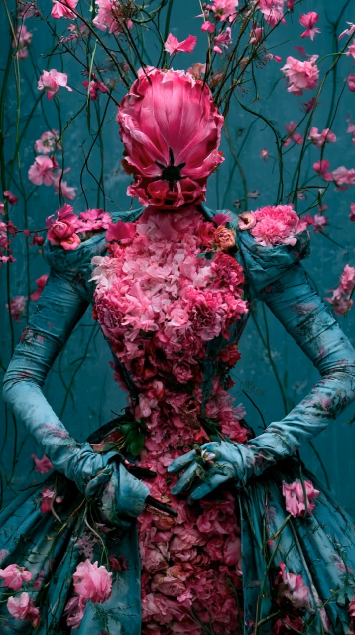 Blooms - artistic video AI video