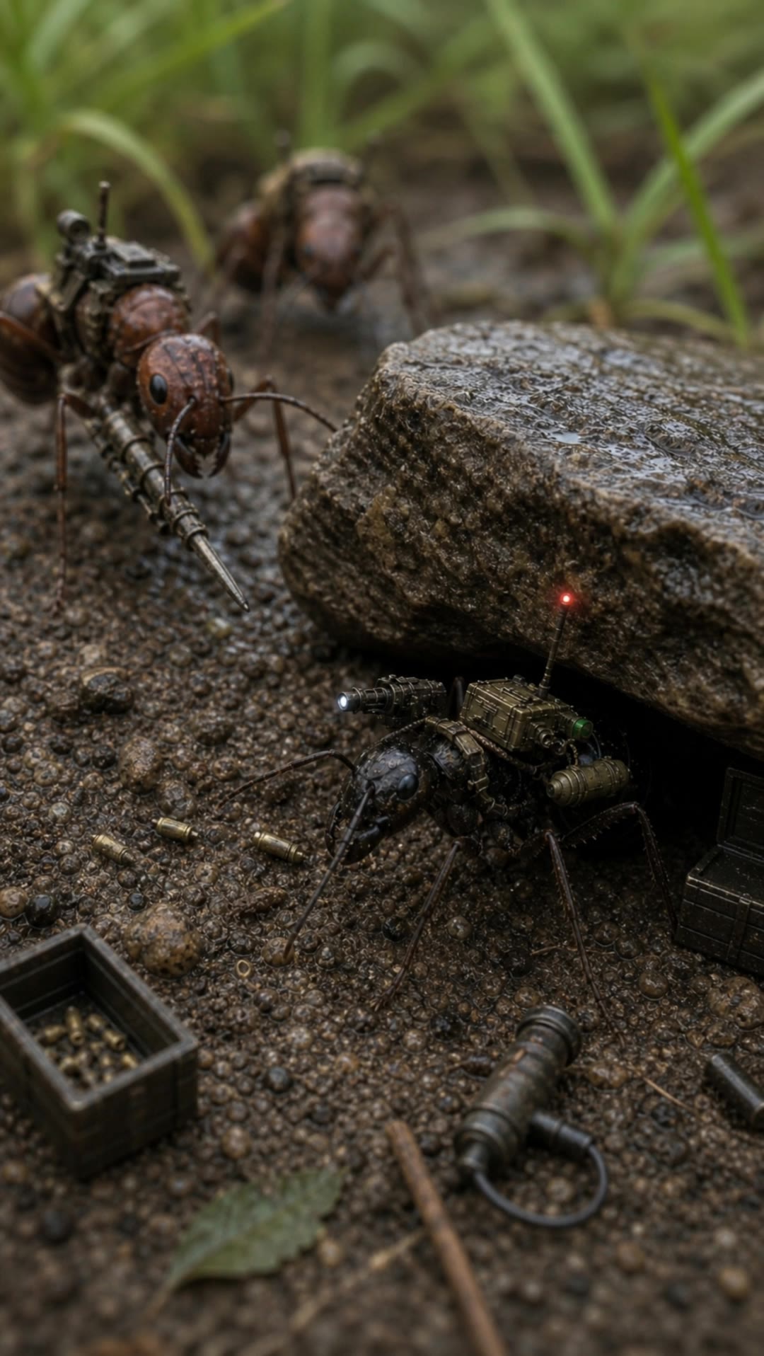 ANT OF THUNDER-  Ep1: Scout - bullet ant bite mark AI video