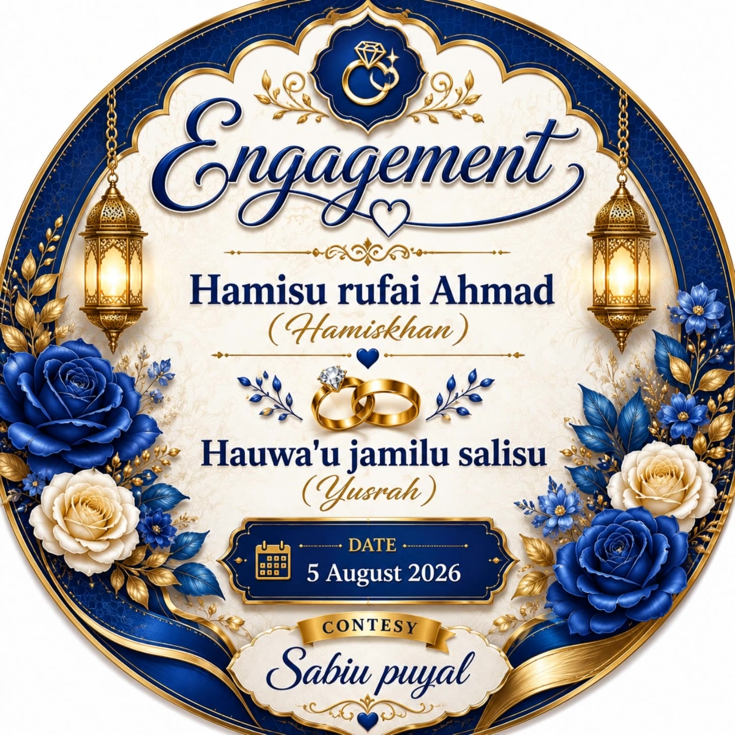 Kling AI work 319110481666922 - wedding announcement template AI video