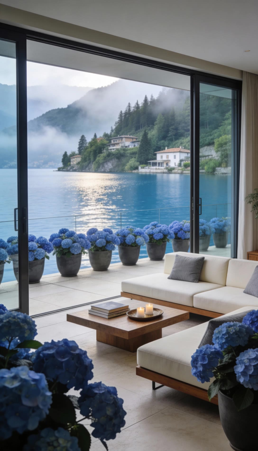Stillness by the Blue Lake - how ro make blue AI video