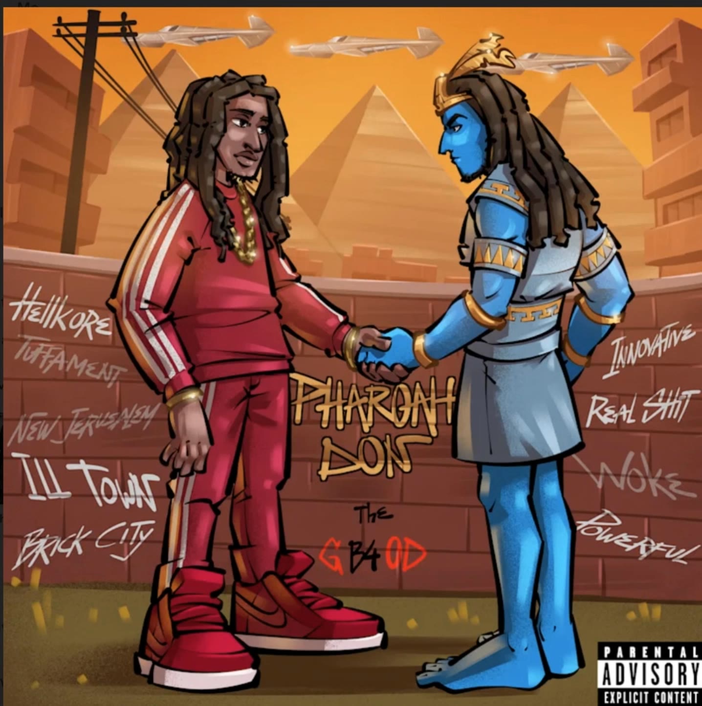 Pharoah Don "The D b4 EVIL"  - ai song cover generator AI video