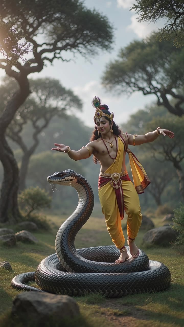Kling AI work 309230199615477 - krishna lipsync AI video