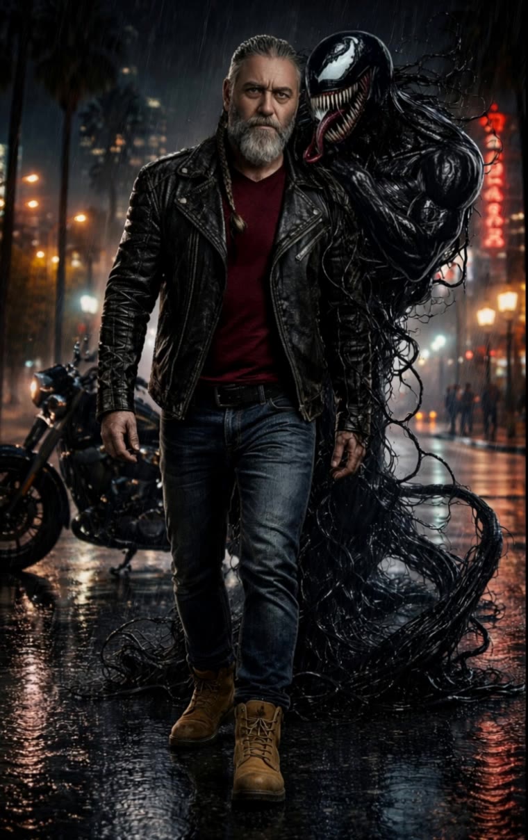 Kling AI work 308436485502597 - venom pictures AI video