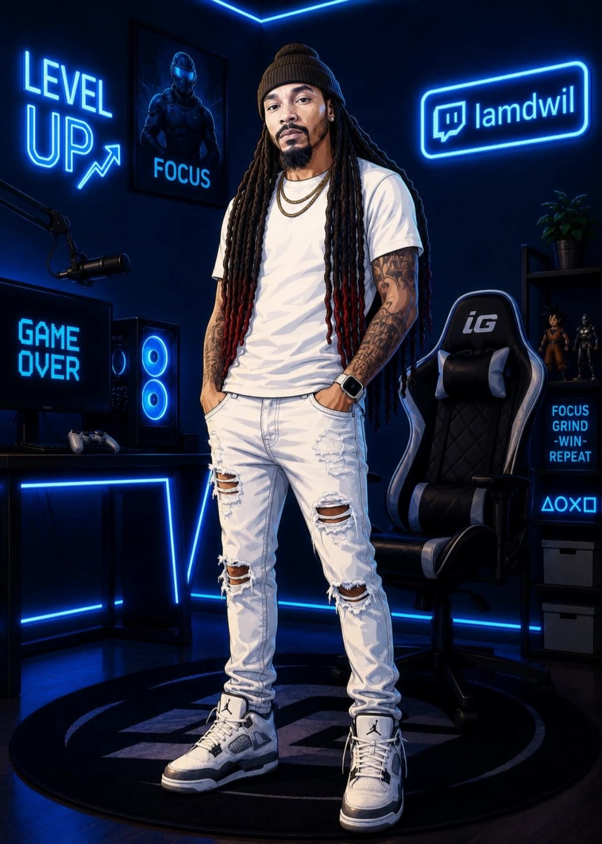 Kling AI work 314930695615354 - gaming avatar maker AI video