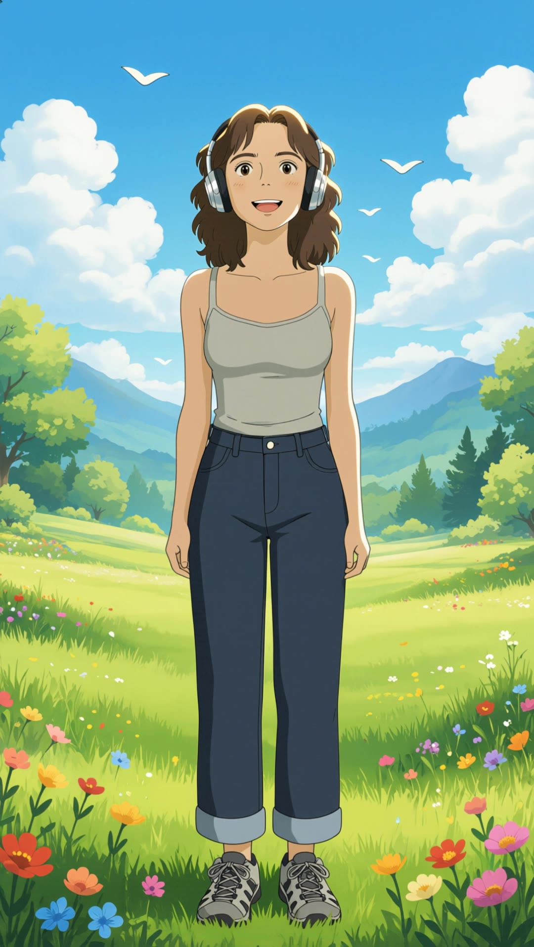 Ghibli animation - vore animation AI video