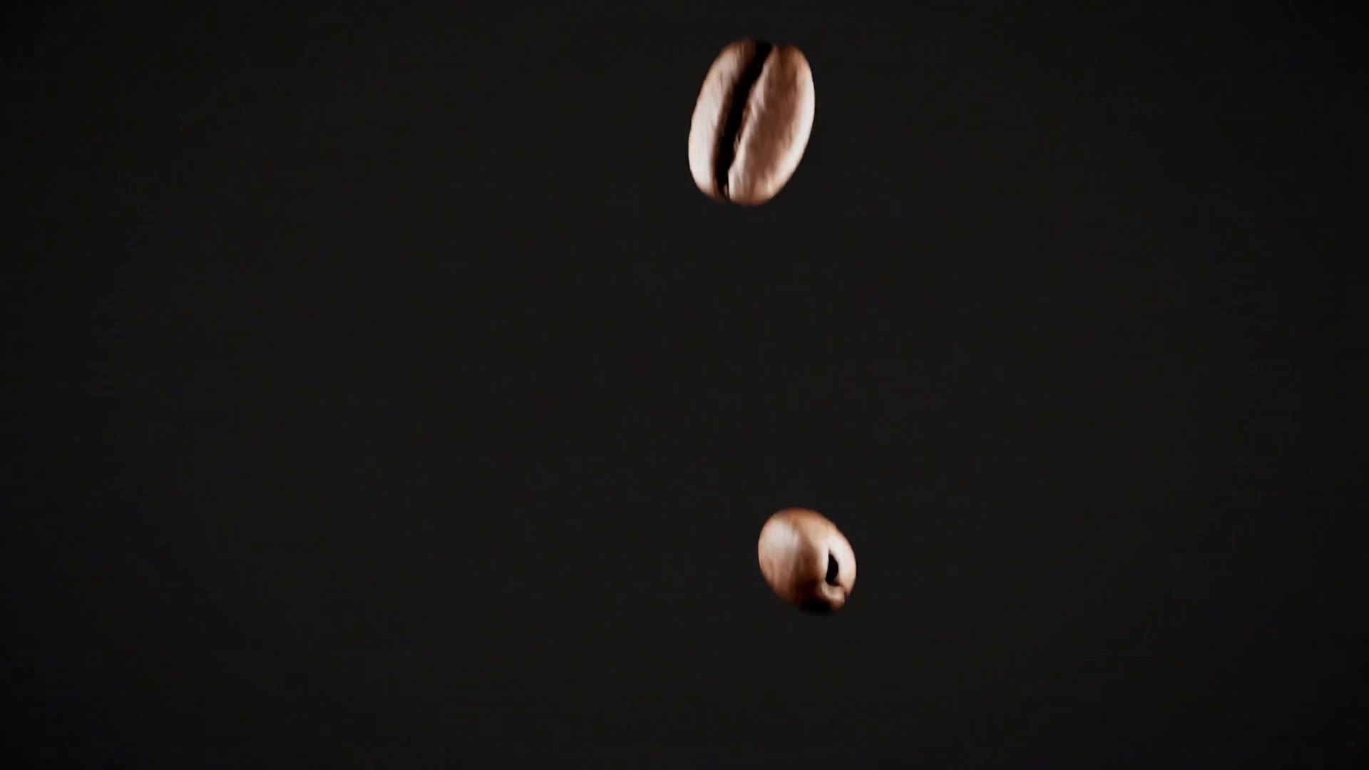 Looping Coffee Beans - coffee try on AI video