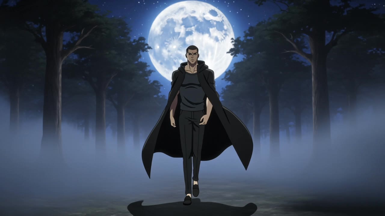 The night kings Eclipse - slicked back taper fade AI video