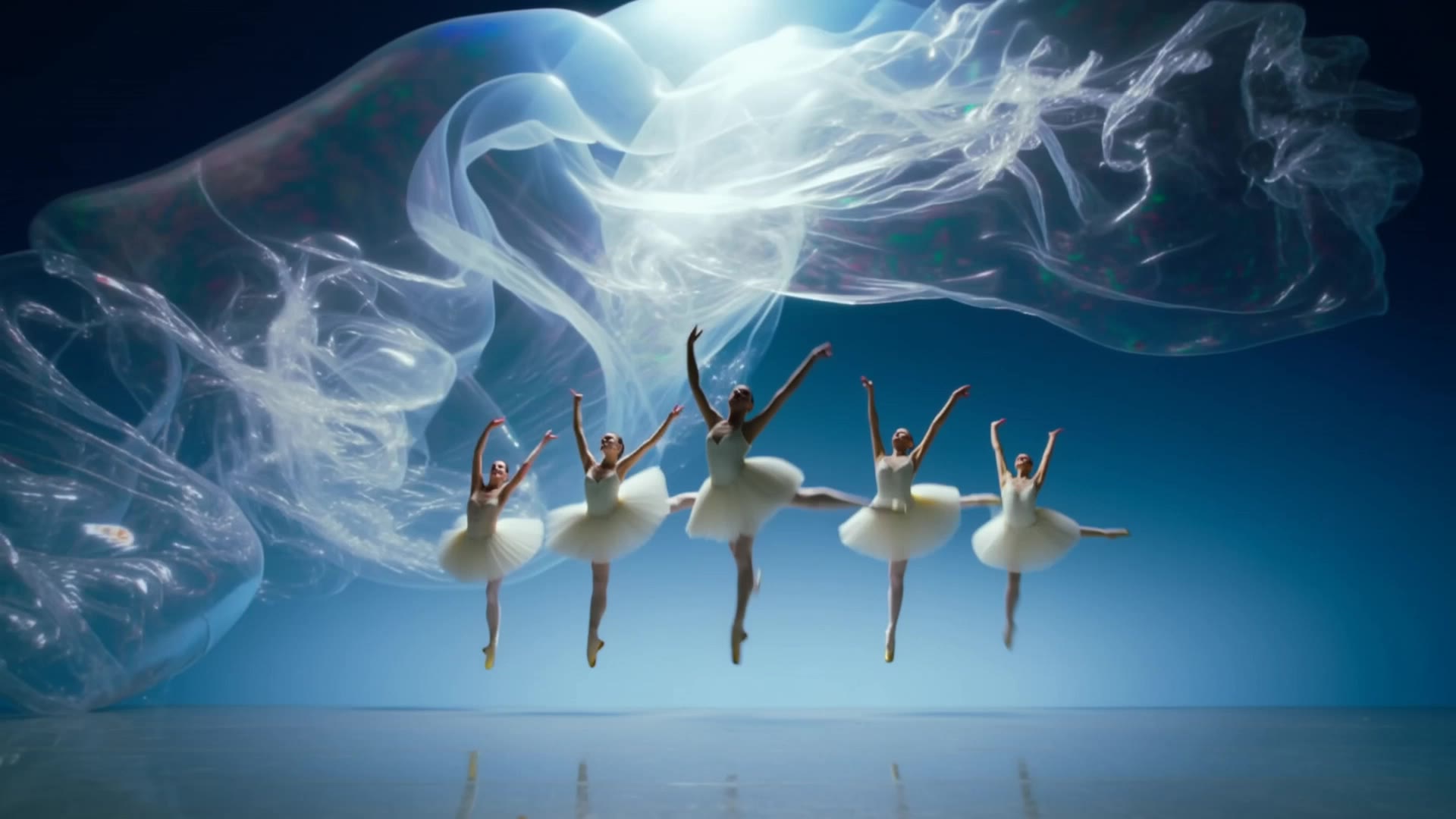 Kling AI work 299914140506113 - artistic flow AI video