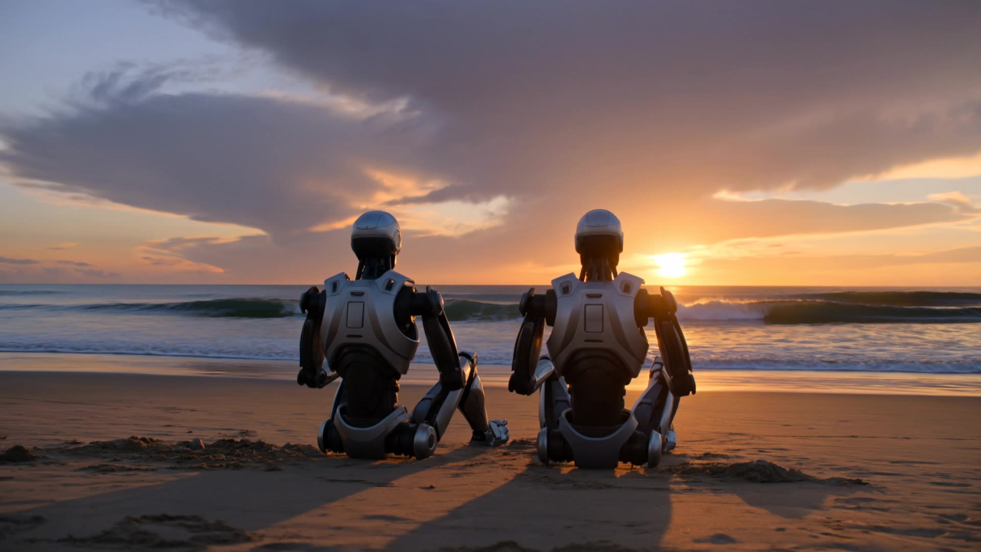 Kling AI work 316747900507122 - characters robots AI video