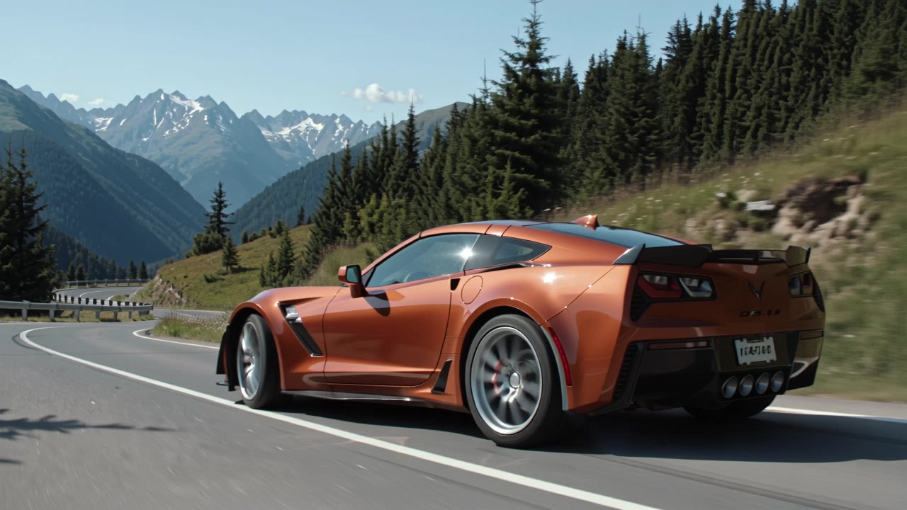 Corvete ZR 1 - 1 -6 AI video