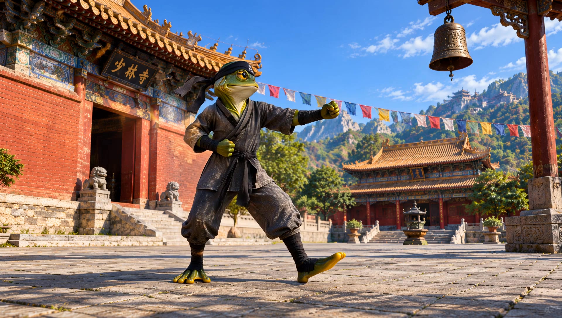 Frog Style - nhung style AI video