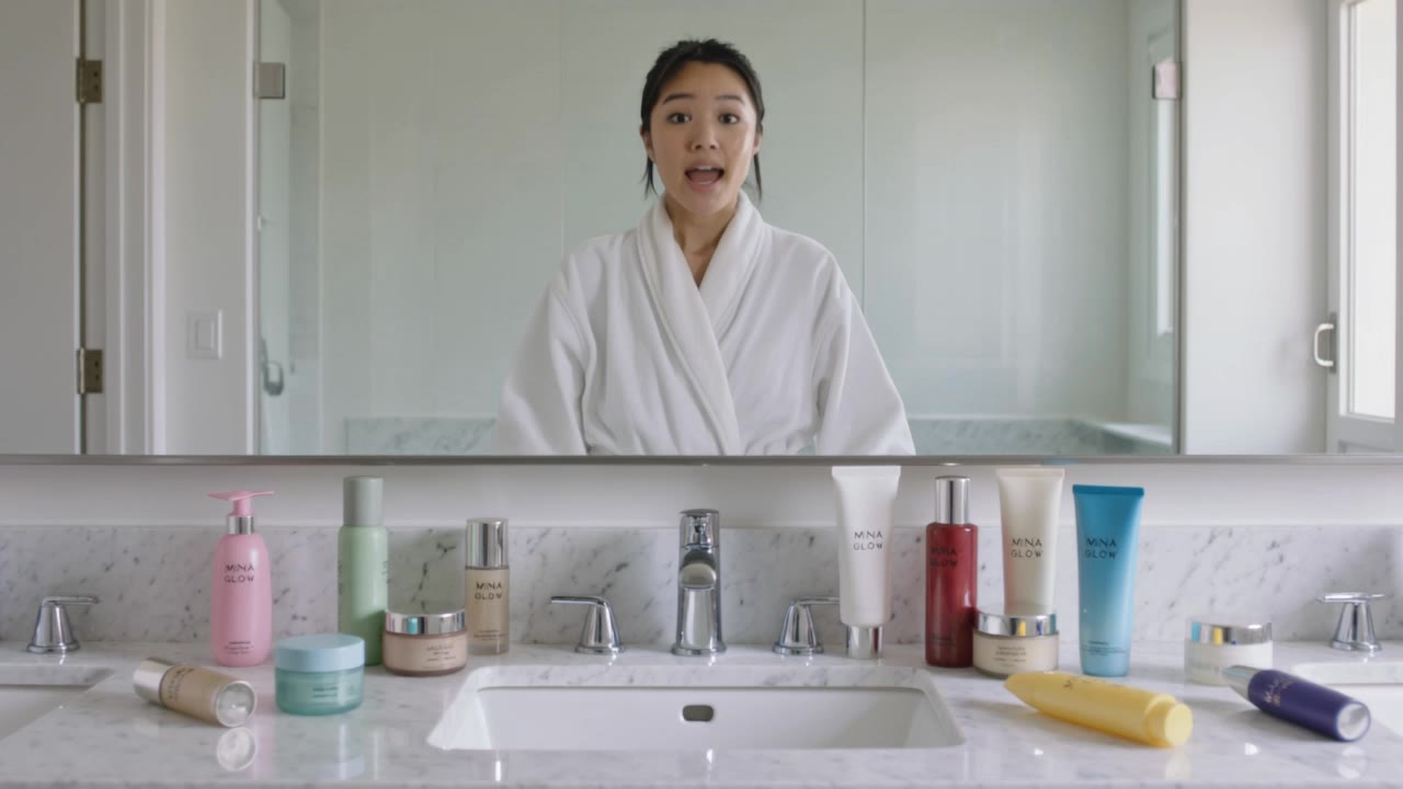 Flow me for ur beauty routine 💄 - flow googel AI video
