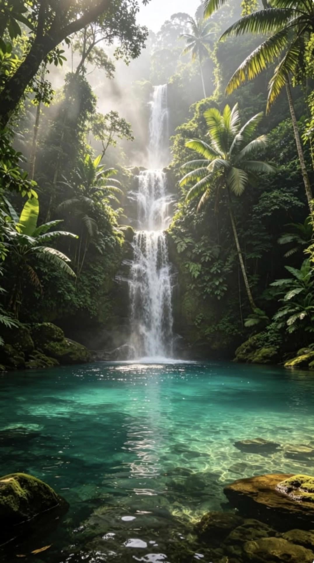 Kling AI work 317122177612802 - motion waterfall picture AI video